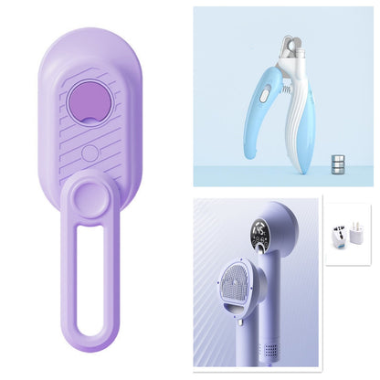 Pet Nail Clippers with LED Light – Safe & Precise Trimmer for Dogs & Cats