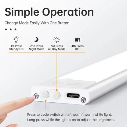 Motion Sensor Cabinet Light