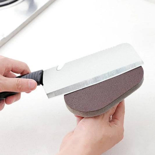 Magic Emery Sponge Eraser Cleaner – Rust & Stain Remover with Handle