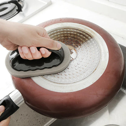 Magic Emery Sponge Eraser Cleaner – Rust & Stain Remover with Handle