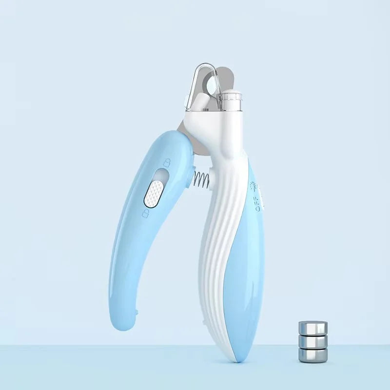 Pet Nail Clippers with LED Light – Safe & Precise Trimmer for Dogs & Cats