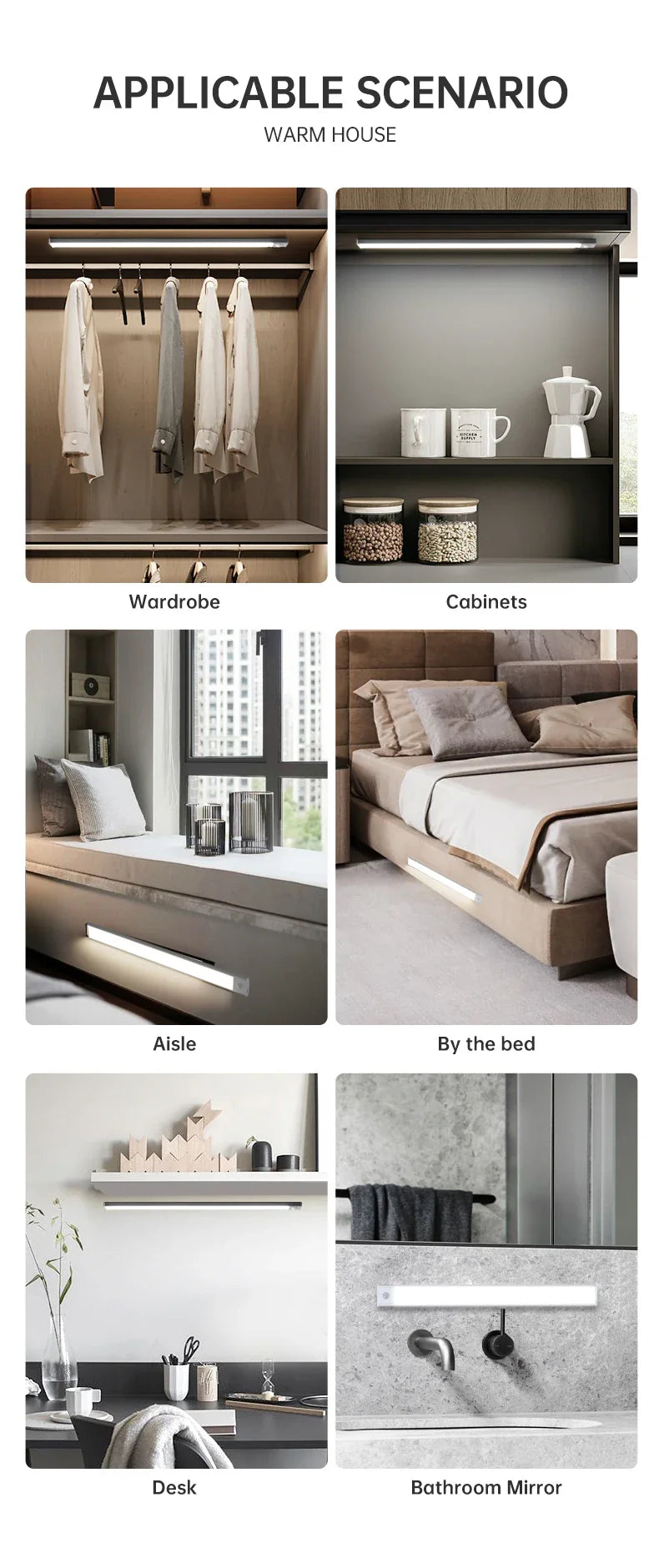 Motion Sensor Cabinet Light