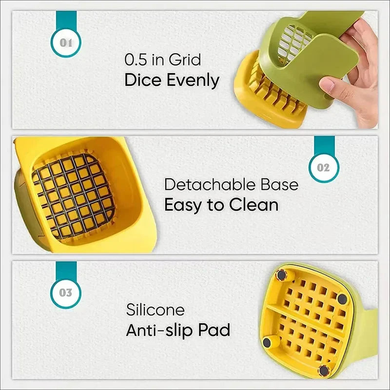 Multifunctional Vegetable Chopper & Cutter – All-in-One Kitchen Tool