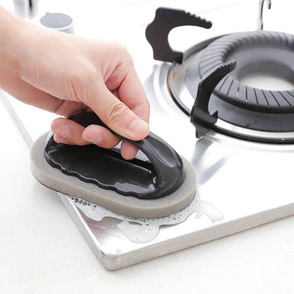 Magic Emery Sponge Eraser Cleaner – Rust & Stain Remover with Handle