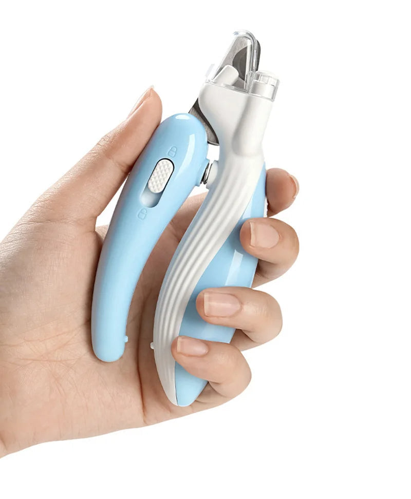 Pet Nail Clippers with LED Light – Safe & Precise Trimmer for Dogs & Cats