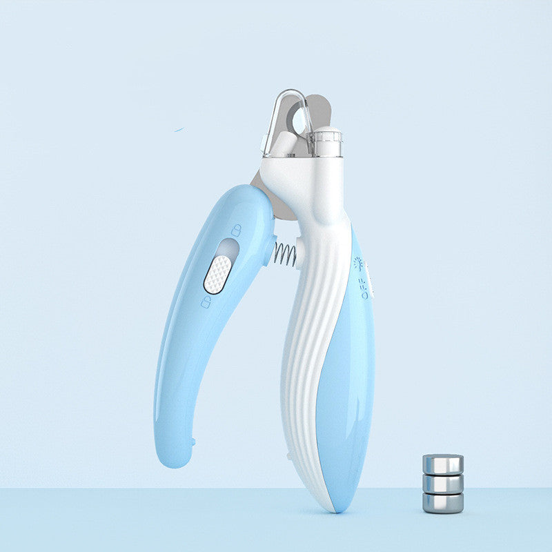 Pet Nail Clippers with LED Light – Safe & Precise Trimmer for Dogs & Cats