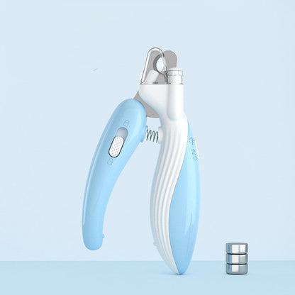 Pet Nail Clippers with LED Light – Safe & Precise Trimmer for Dogs & Cats